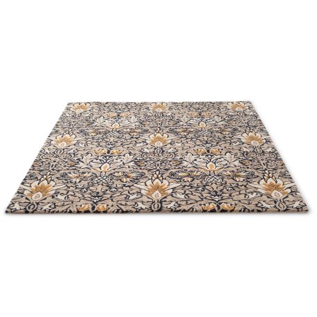 Tapis Floral Tuft Main Laine Et Viscose Moderne Snakeshead