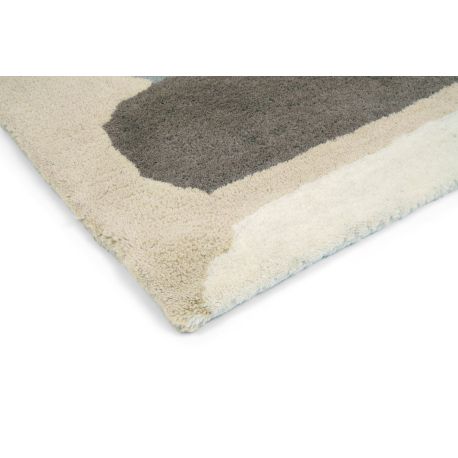 Tapis Abstrait Laine Moderne Tuft Main Abstract