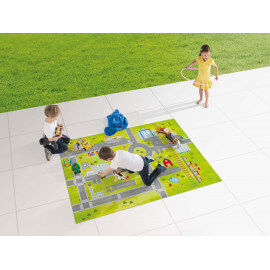 Tapis de jeu extérieur multicolore antidérapant St James