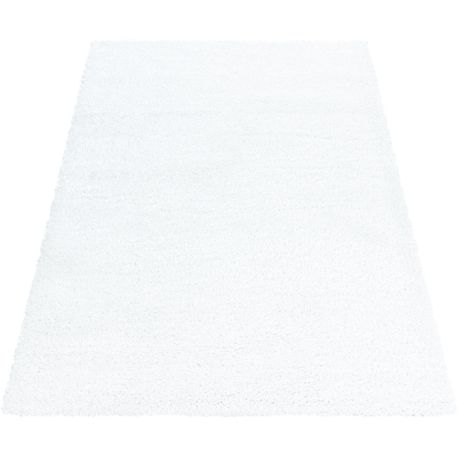 Doux - tapis à poils longs doux - blanc 160 x 230 cm