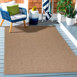 Tapis géométrique plat aspect naturel Tosca