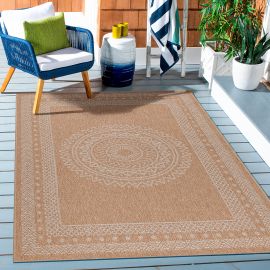 Tapis graphique plat aspect naturel Kenya