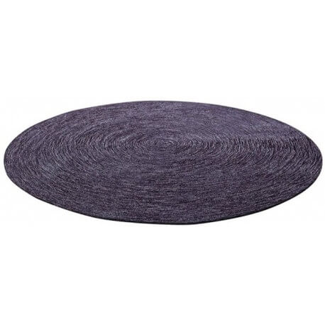 Tapis rond uni