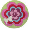 Tapis enfant rose tufté main Fantasy Flower Esprit Home