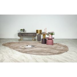 Tapis recyclé effet 3D forme originale tufté Sana