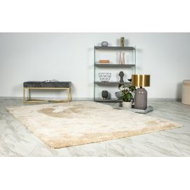 Tapis doux recyclé uni rectangle Karla