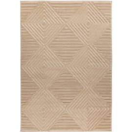 Tapis beige motif géométrique- 120x160 BIANCA