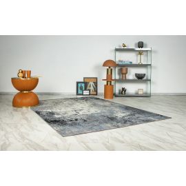 Tapis extérieur et intérieur plat moderne rayé Sema