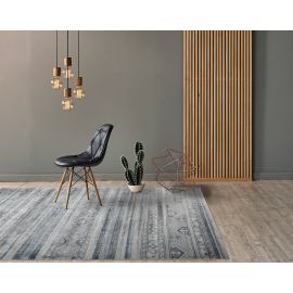 Tapis viscose effet soie contemporain Eve