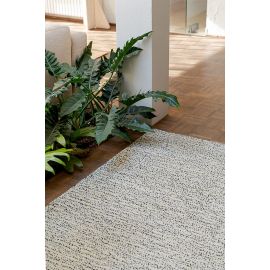 Tapis laine naturel tufté poils ras moderne Jazz Modest