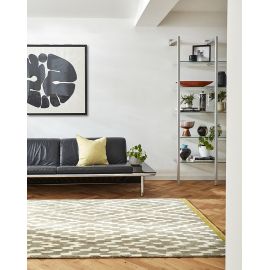 Tapis scandinave laine géométrique Uteki