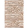 Tapis moderne plat abstrait Zuji Tempo