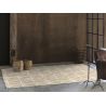 Tapis scandinave géométrique plat beige Trico