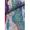 Tapis peinture coloré plat moderne abstrait Splash