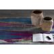 Tapis multicolore abstrait moderne plat Serra