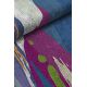 Tapis multicolore abstrait moderne plat Serra