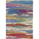 Tapis multicolore abstrait moderne plat Serra