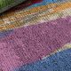 Tapis multicolore abstrait moderne plat Serra