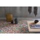 Tapis motif kaléidoscope multicolore design Seina