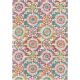 Tapis motif kaléidoscope multicolore design Seina