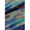 Tapis absrait multicolore plat design Seiche