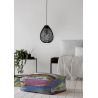 Pouf multicolore abstrait moderne Serra