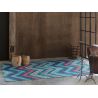 Tapis plat coloré graphique design Punto