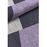 Tapis géométrique multicolore plat design Peses