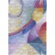 Tapis abstrait plat multicolore moderne Paslon