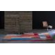 Tapis multicolore abstrait plat design Pampam