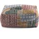 Pouf moderne multicolore abstrait Mawu