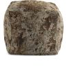 Pouf marrons abstrait moderne Groot