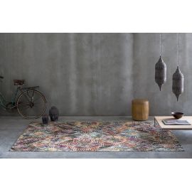 Tapis abstrait multicolore moderne plat Culture