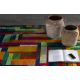 Tapis moderne multicolore plat graphique Cromis