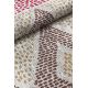 Tapis multicolore abstrait moderne plat Canek