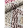 Tapis multicolore abstrait moderne plat Canek