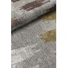 Tapis abstrait plat multicolore design Artai