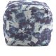 Pouf bleu abstrait moderne Azuri