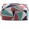 Pouf abstrait design multicolore Adame