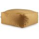 Pouf uni carré moderne Velvet Corso