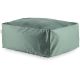 Pouf uni carré moderne Velvet Corso