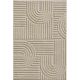 Tapis scandinave effet 3D graphique Taro