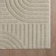 Tapis scandinave effet 3D graphique Taro