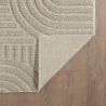 Tapis scandinave effet 3D graphique Taro