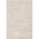 Tapis scandinave effet 3D graphique Taro