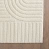 Tapis scandinave effet 3D graphique Taro