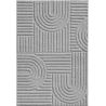 Tapis scandinave effet 3D graphique Taro