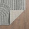 Tapis scandinave effet 3D graphique Taro