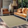 Tapis plat uni moderne intérieur Rocco