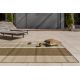 Tapis contemporain extérieur et intérieur recyclé plat Zona Block Stripe